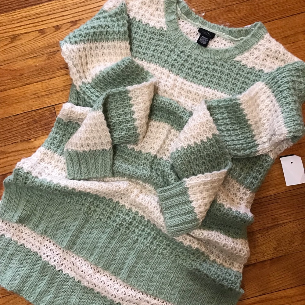 Beautiful green and cream
